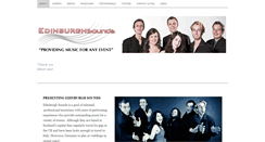 Desktop Screenshot of edinburghsounds.com
